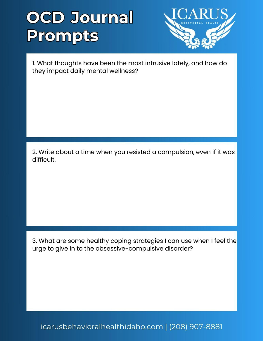 OCD Journal Prompts - 1 - Icarus Behavioral Health