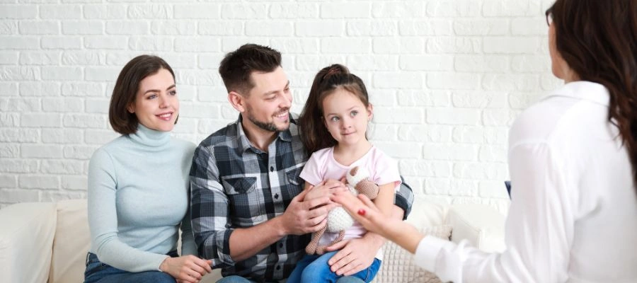 Therapy sessions often include family counseling to rebuild trust