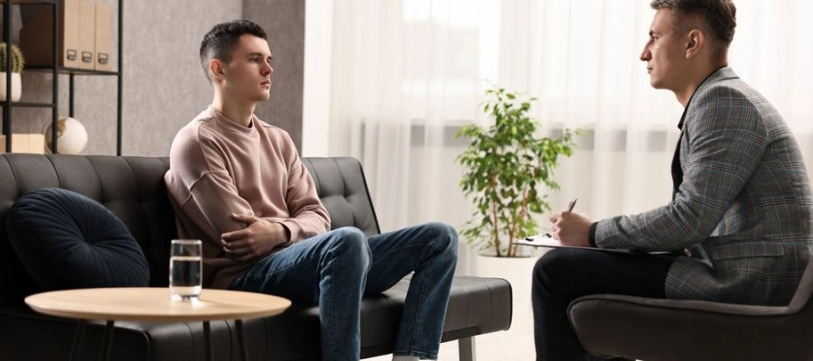 Physician and patient discussing an Individualized Treatment Plan for OCD