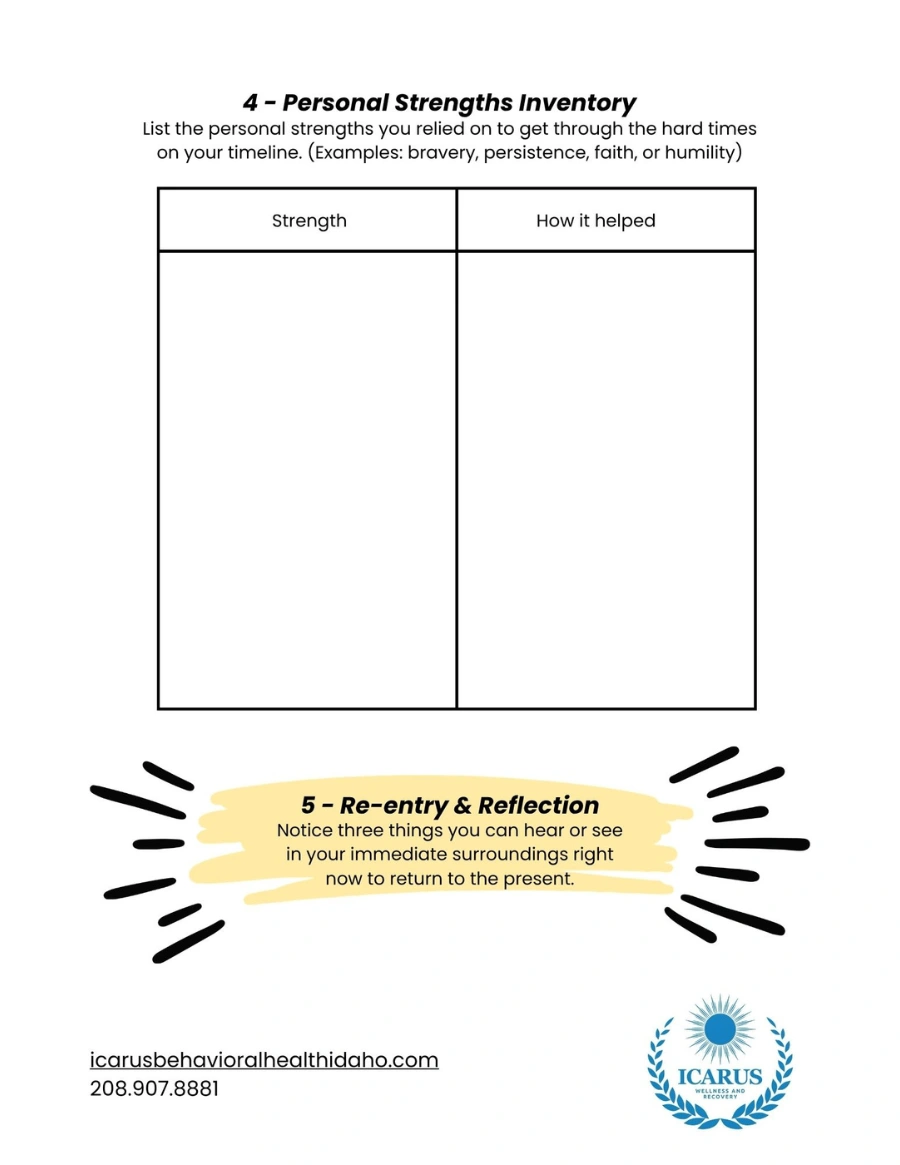 Trauma Timeline Worksheet - 3