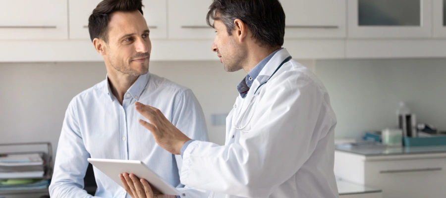 Image of a man considering whether he needs medical detox before beginning his rehab and recovery journey
