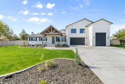 Front exterior of Icarus Idaho rehab facility under blue sky